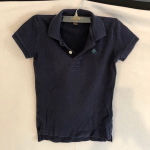 Navy blue polo shirt